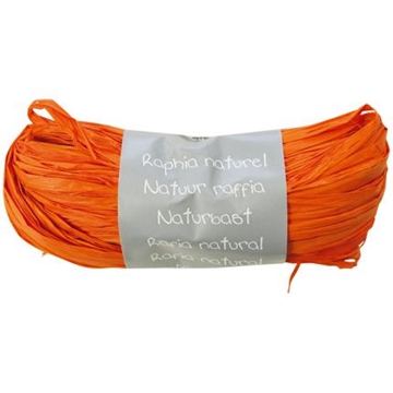 Image de Raphia naturel orange